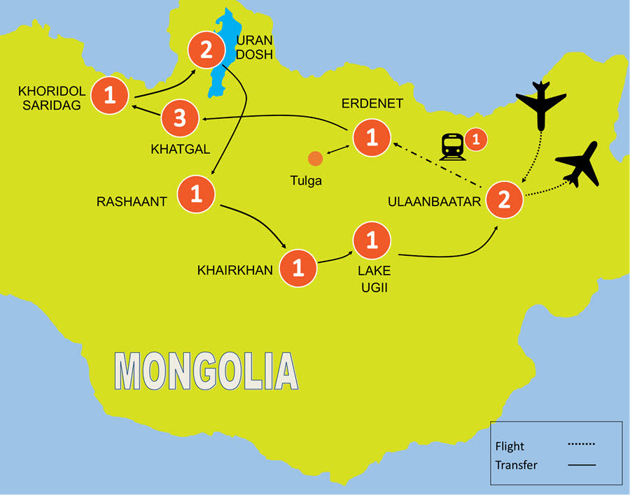 MONGOLIA WILDERNESS ADVENTURE SCHOOL TOUR